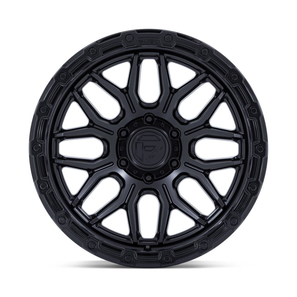 Fuel Surge Matte Black w/ Gloss Black Lip Wheel (FC881) | Dirty Garage