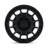Fuel Fortress Matte Black w/ Gloss Black Lip Wheel (FC884) | Dirty Garage