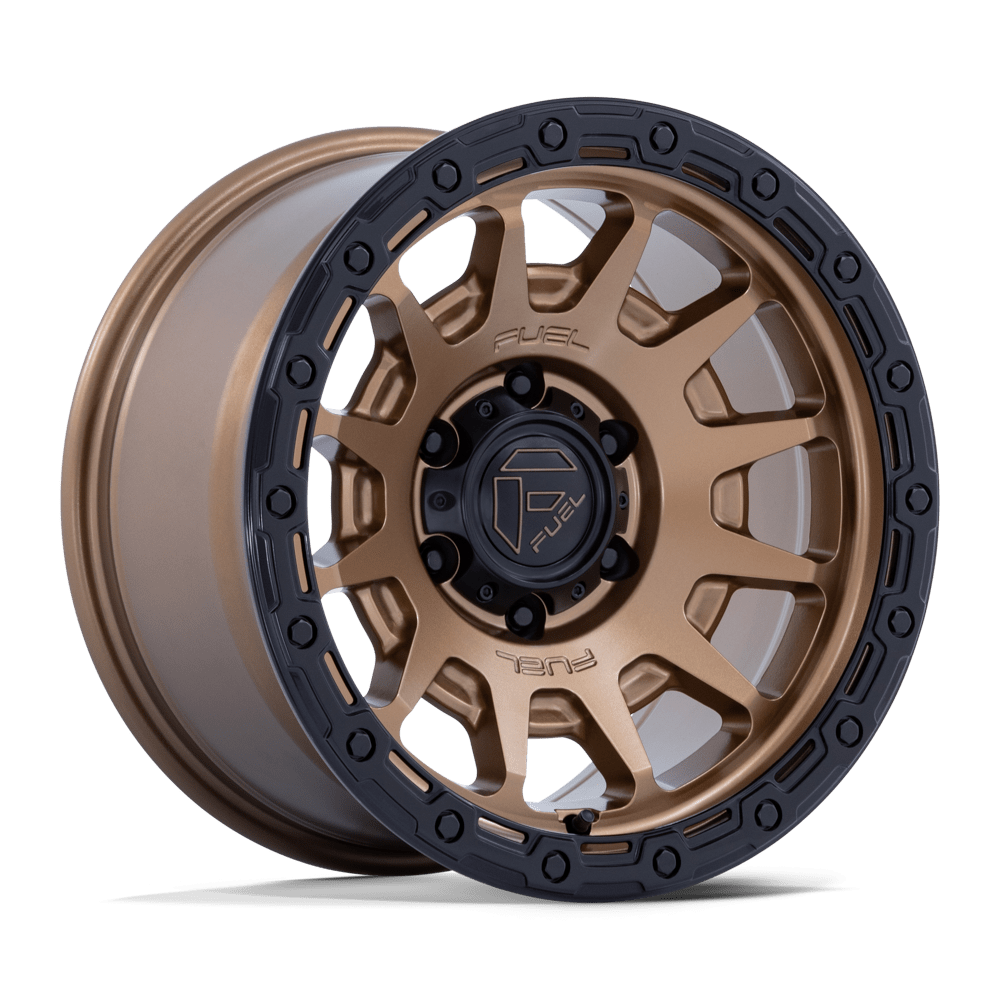 Fuel Fortress Matte Bronze w/ Gloss Black Lip Wheel (FC884) | Dirty Garage