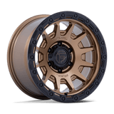 Fuel Fortress Matte Bronze w/ Gloss Black Lip Wheel (FC884) | Dirty Garage