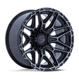 Fuel Injector Gloss Black w/ Machined Dark Tint Face Wheel (FC885) | Dirty Garage