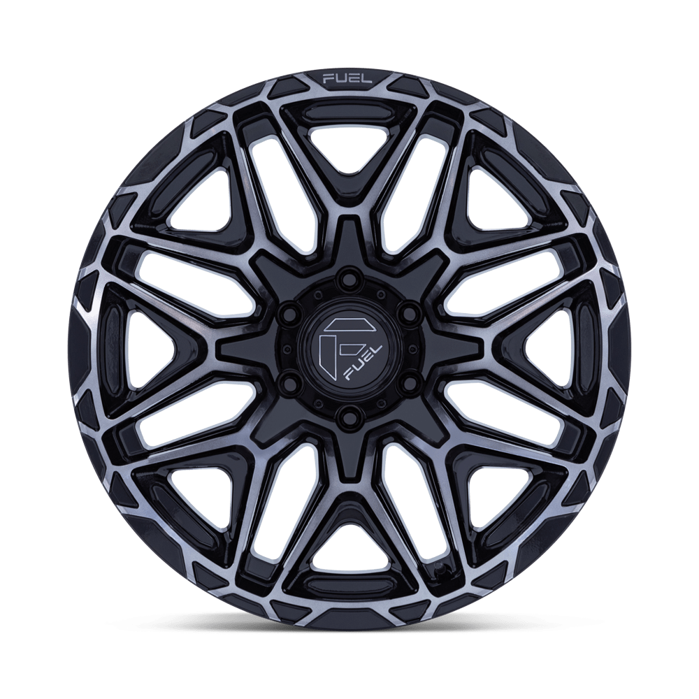 Fuel Injector Gloss Black w/ Machined Dark Tint Face Wheel (FC885) | Dirty Garage