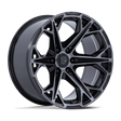 Fuel Hammerhead Gloss Black Dark Tinted Clear Wheel (FC886) | Dirty Garage