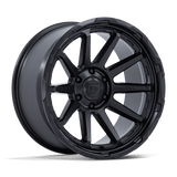 Fuel Circuit Matte Black Wheel (FC887) | Dirty Garage