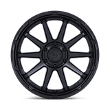 Fuel Circuit Matte Black Wheel (FC887) | Dirty Garage