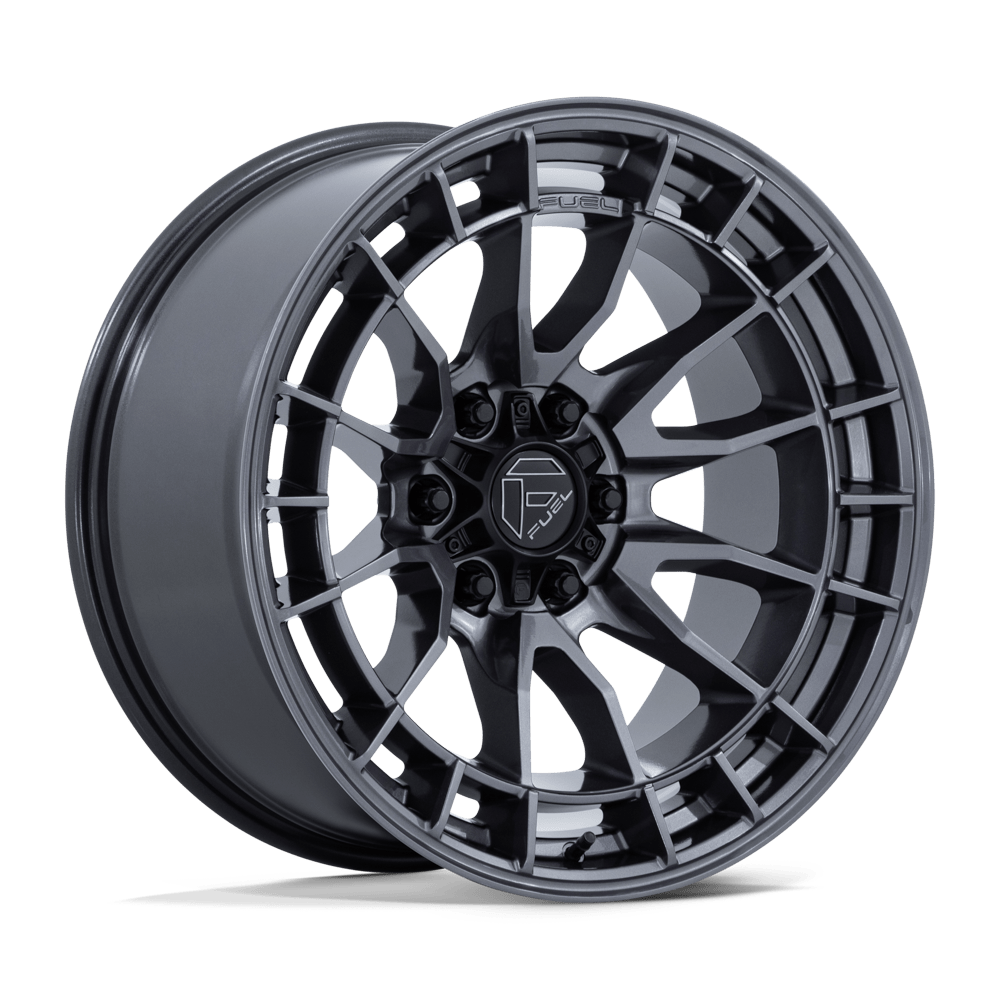 Fuel Revolt Gloss Gunmetal Wheel (FC888) | Dirty Garage