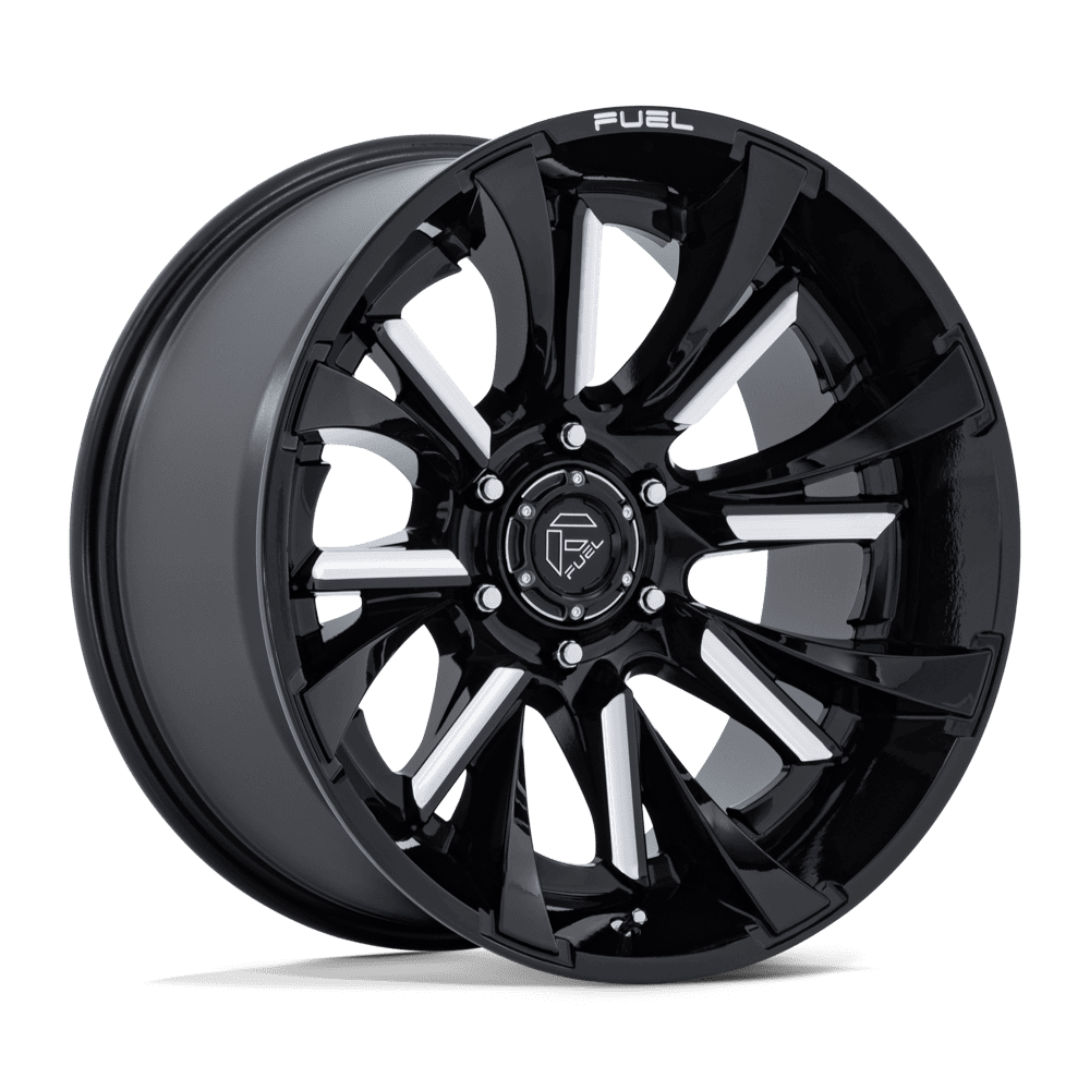 Fuel Tantrum Gloss Black Milled Wheel (FC895) | Dirty Garage