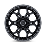 Fuel Heathen Gloss Black w/ Gloss Gunmetal Lip Wheel (FC896) | Dirty Garage