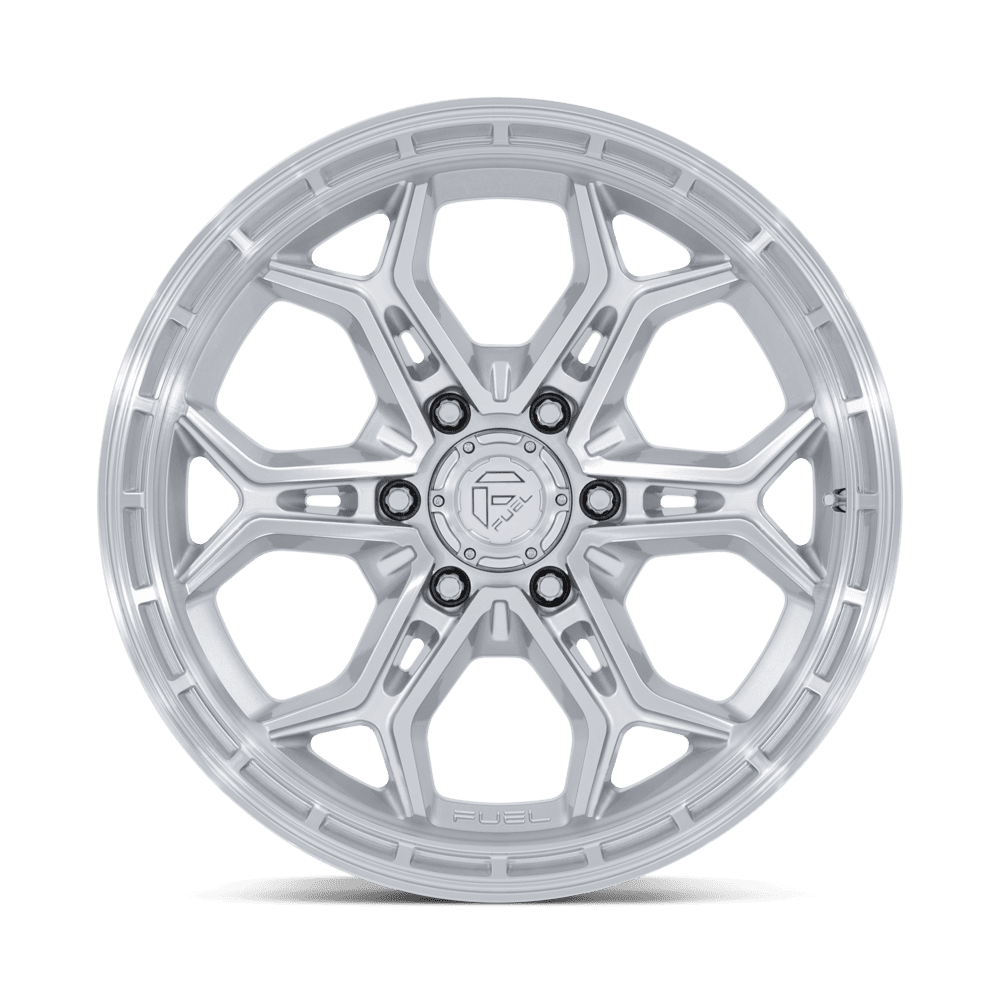 Fuel Heathen Gloss Silver w/ Machined Face Wheel (FC896) | Dirty Garage