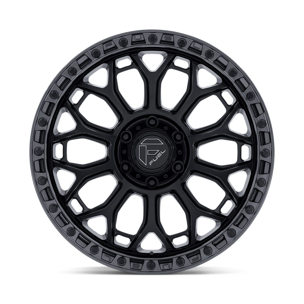 Fuel Talon Gloss Black w/ Gloss Gunmetal Lip Wheel (FC901) | Dirty Garage