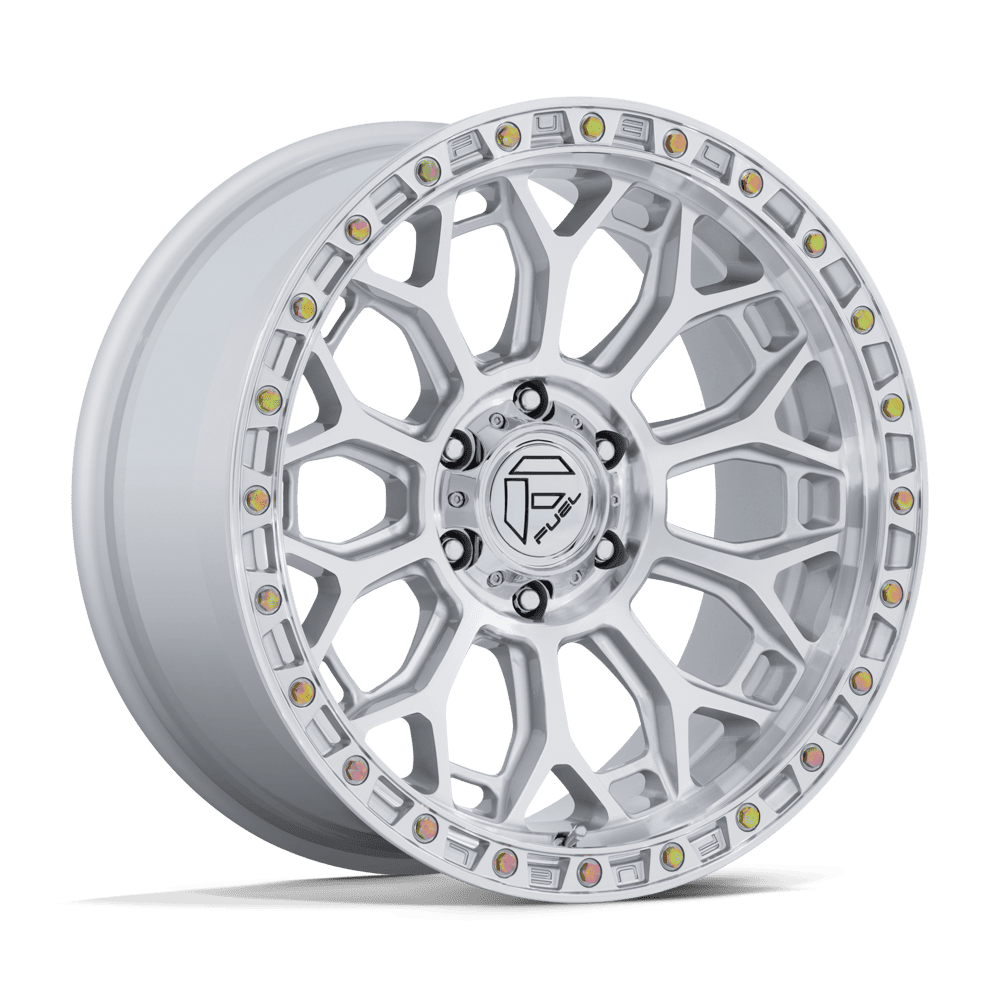 Fuel Talon Gloss Silver w/ Machined Face Wheel (FC901) | Dirty Garage