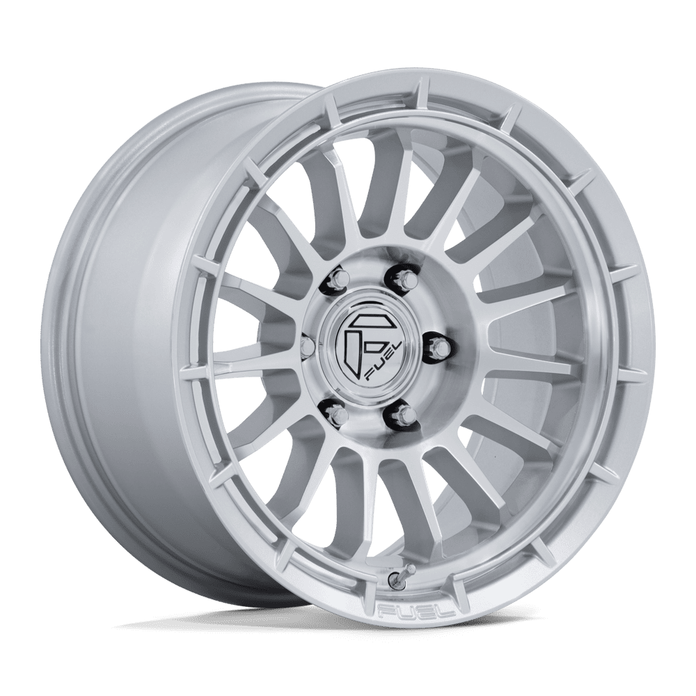Fuel Ascend Gloss Silver w/ Machined Face Wheel (FC905) | Dirty Garage