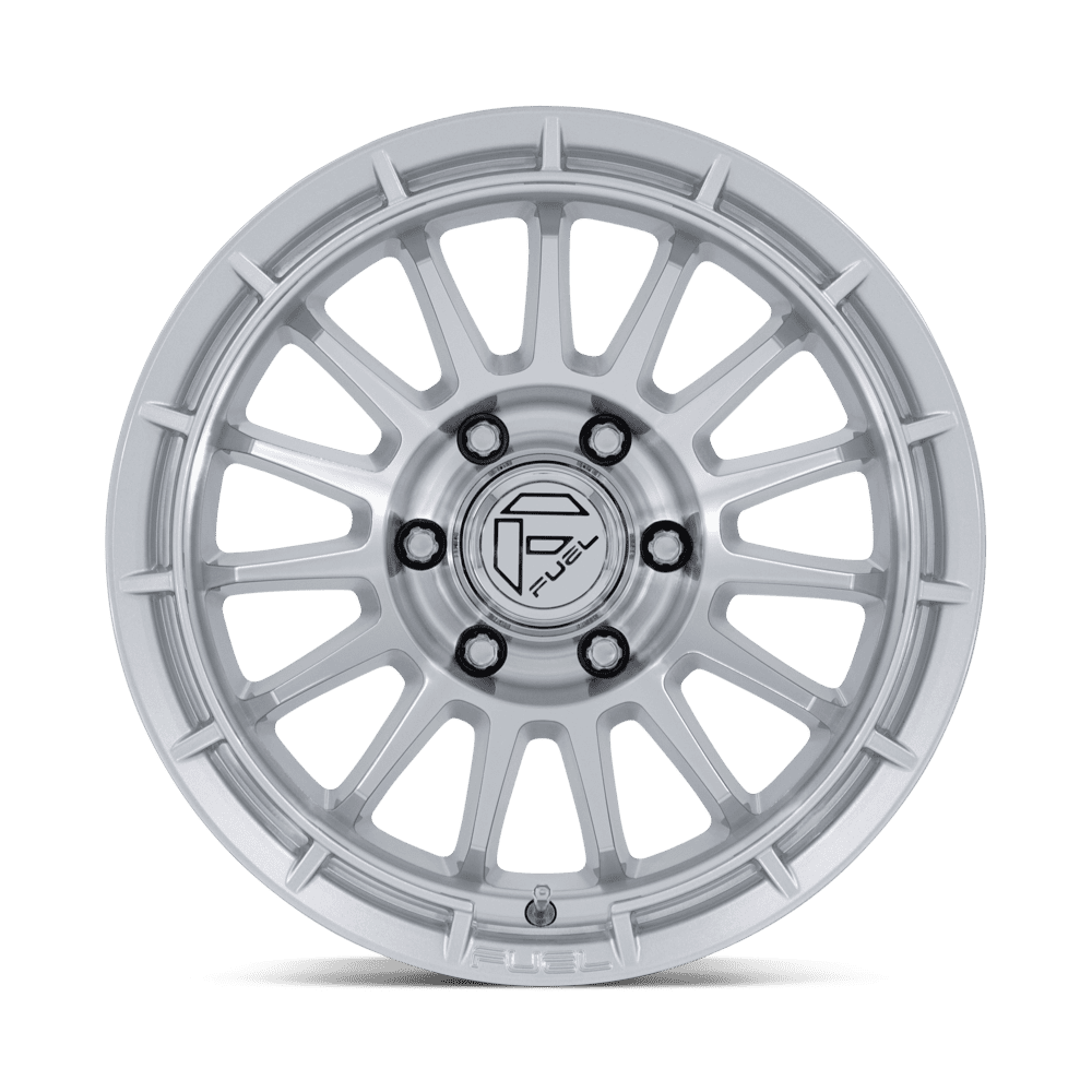 Fuel Ascend Gloss Silver w/ Machined Face Wheel (FC905) | Dirty Garage