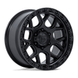 Fuel Puma Matte Black w/ Gloss Black Lip Wheel (FC908) | Dirty Garage