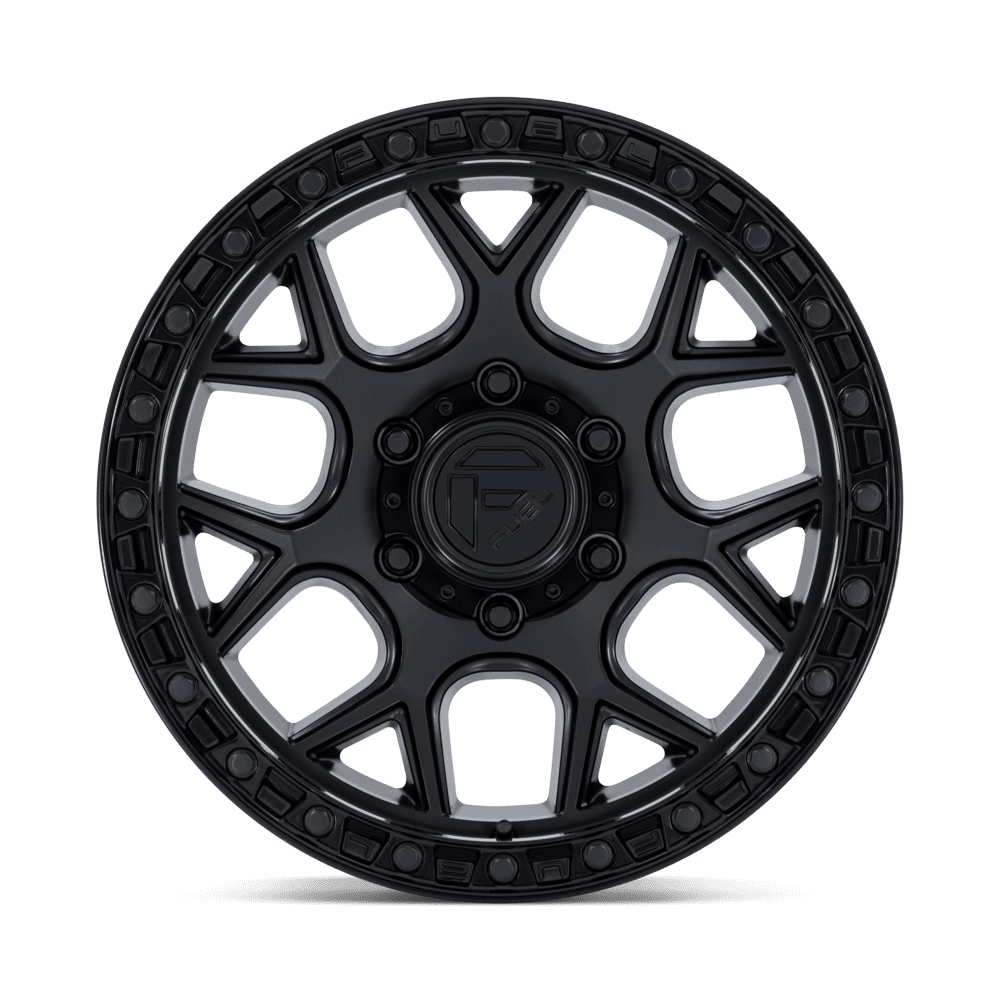Fuel Puma Matte Black w/ Gloss Black Lip Wheel (FC908) | Dirty Garage