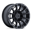 Fuel Foxhound Gloss Black Dark Tinted Clear Wheel (FC910) | Dirty Garage