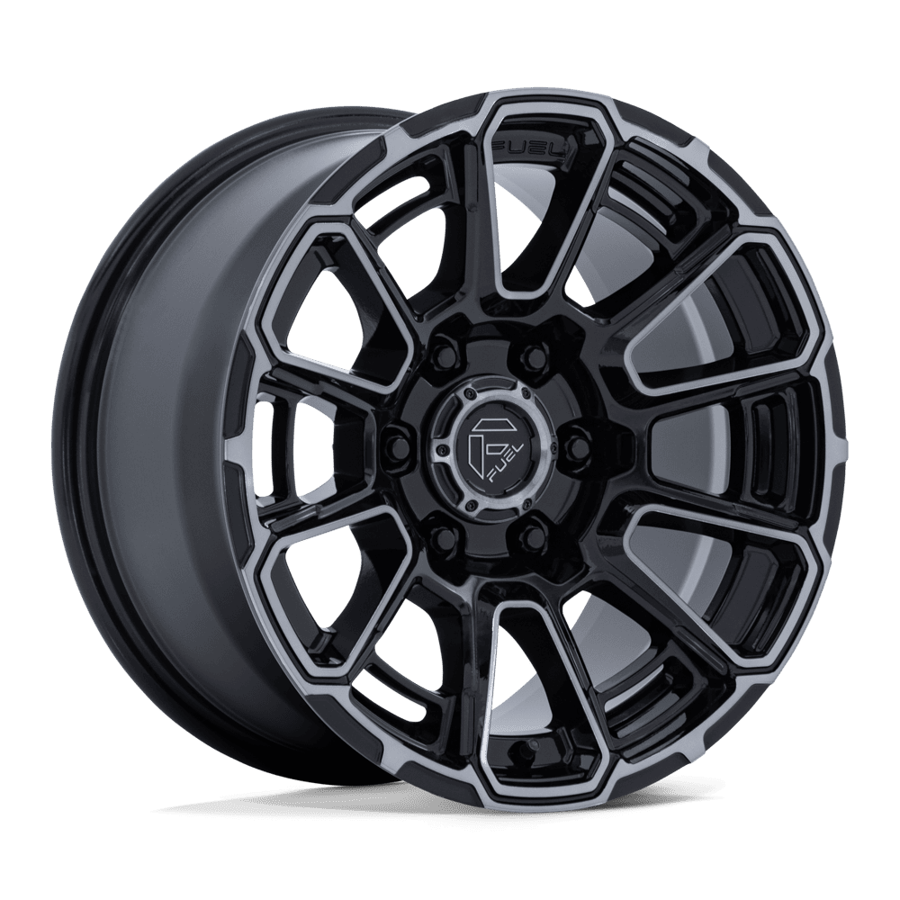 Fuel Foxhound Gloss Black Dark Tinted Clear Wheel (FC910) | Dirty Garage
