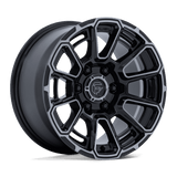 Fuel Foxhound Gloss Black Dark Tinted Clear Wheel (FC910) | Dirty Garage