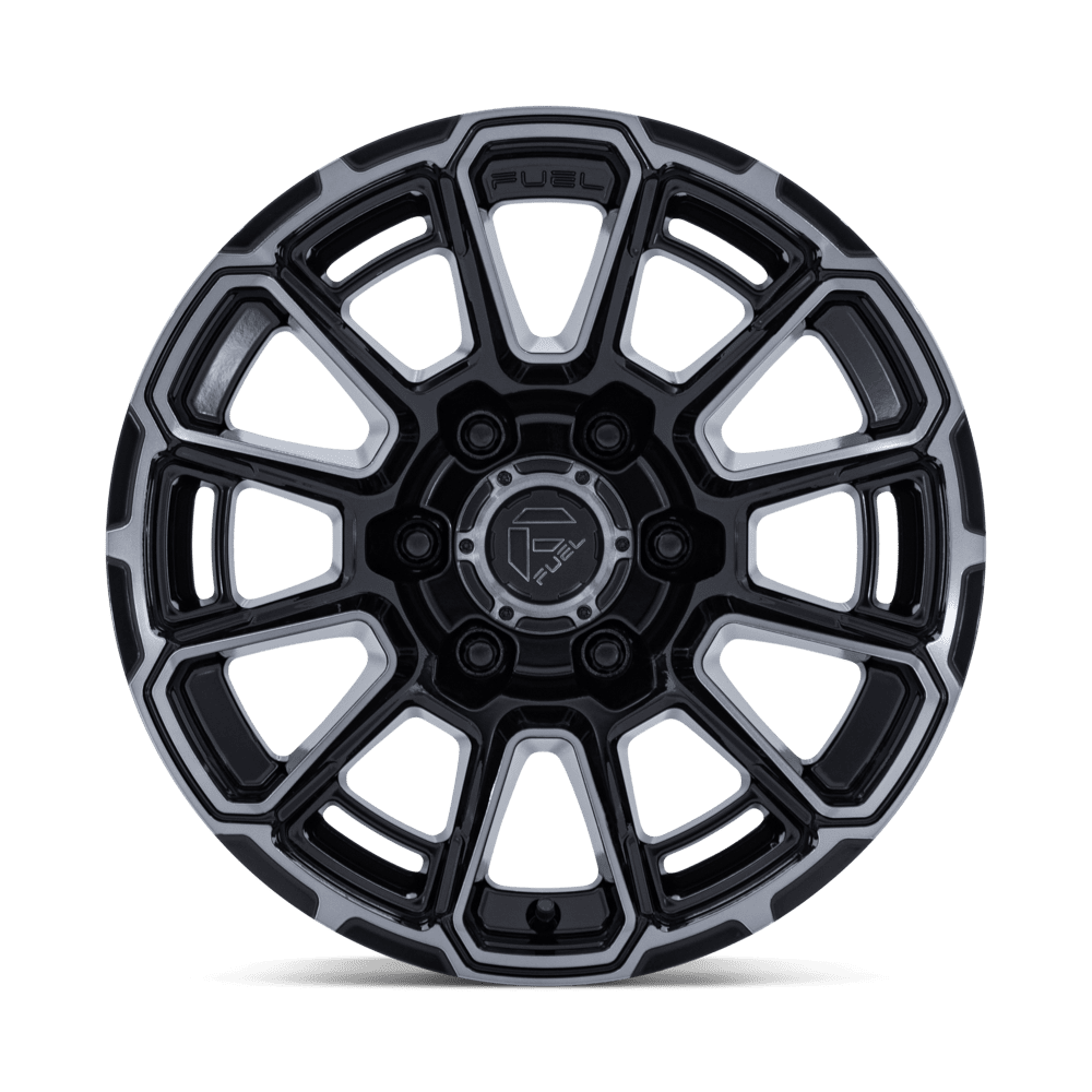 Fuel Foxhound Gloss Black Dark Tinted Clear Wheel (FC910) | Dirty Garage