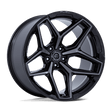 Fuel Flux Gloss Black Brushed Face w/ Gray Tint Wheel | Dirty Garage