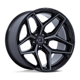 Fuel Flux Gloss Black Brushed Face w/ Gray Tint Wheel | Dirty Garage
