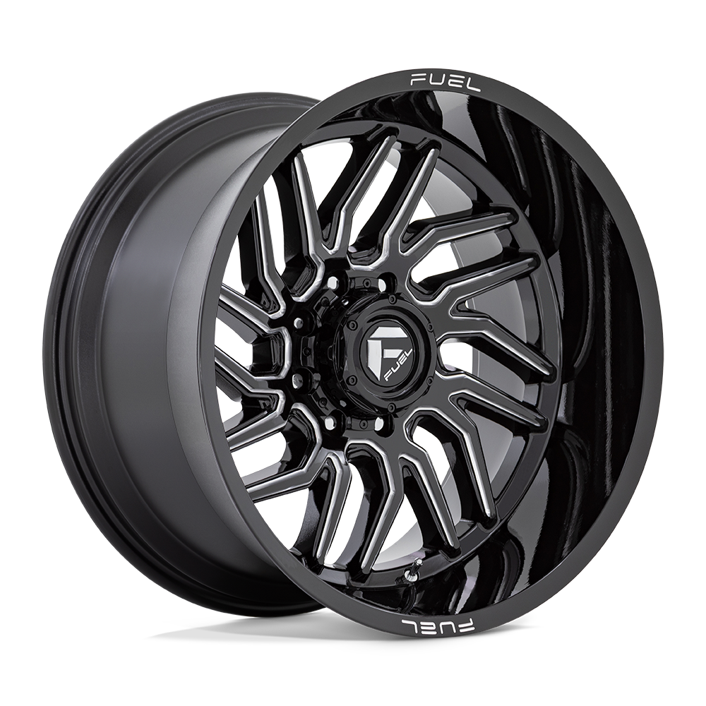 Fuel Hurricane Gloss Black Milled Wheel (D807) | Dirty Garage