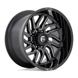 Fuel Hurricane Gloss Black Milled Wheel (D807) | Dirty Garage