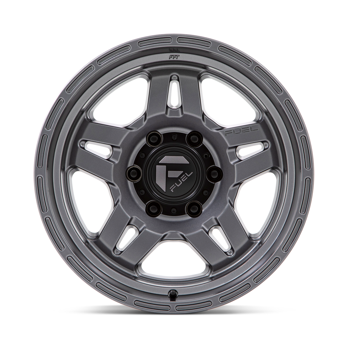 Fuel Oxide Matte Gunmetal Wheel (D801) | Dirty Garage