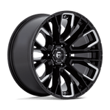 Fuel Rebar Gloss Black Milled Wheel (D849) | Dirty Garage
