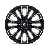 Fuel Rebar Gloss Black Milled Wheel (D849) | Dirty Garage