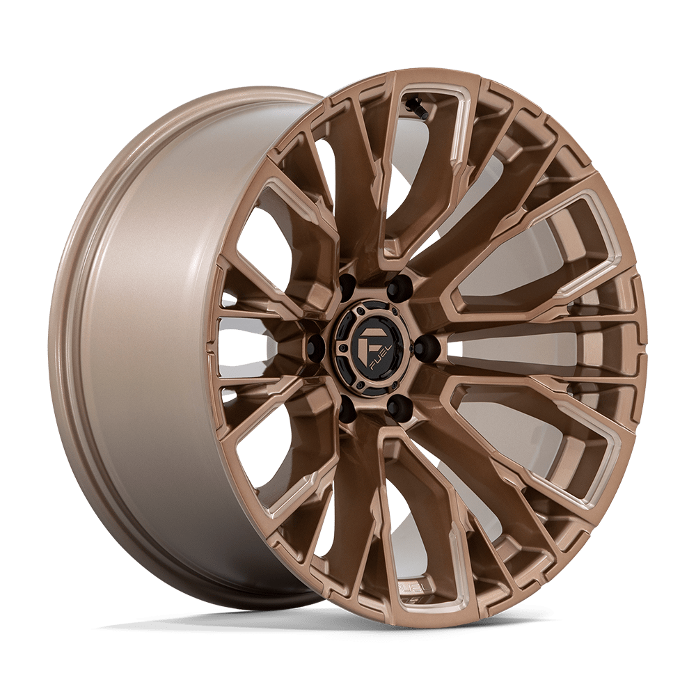 Fuel Rebar Platinum Bronze Milled Wheel (D850) | Dirty Garage