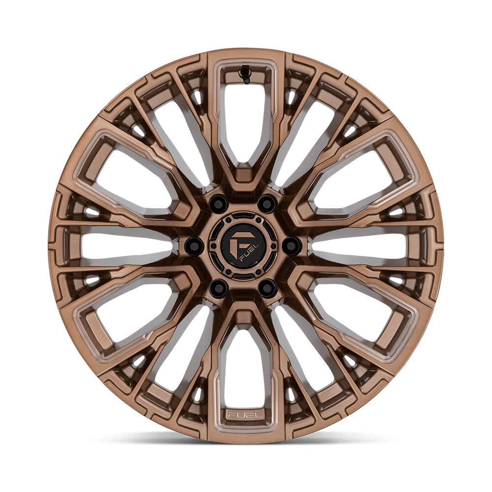 Fuel Rebar Platinum Bronze Milled Wheel (D850) | Dirty Garage
