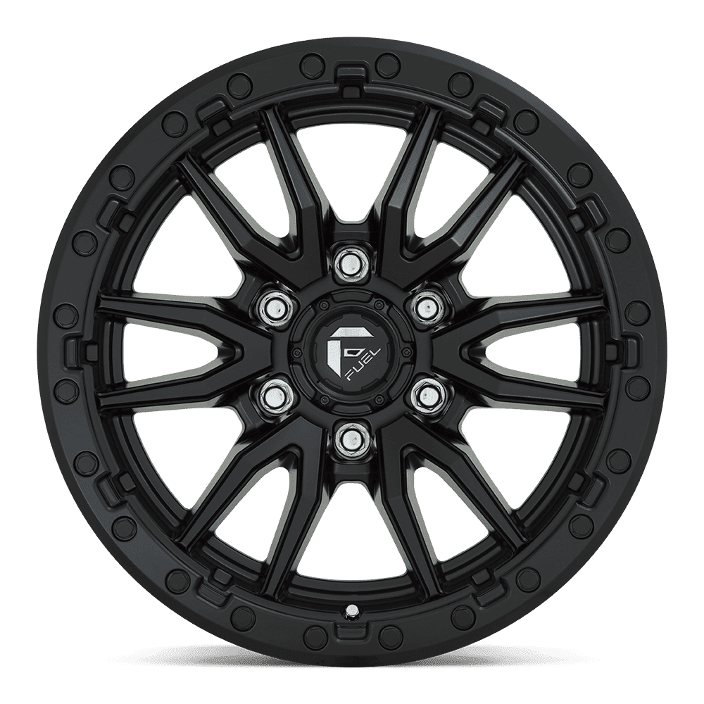 Fuel Rebel Matte Black Wheel (D679) | Dirty Garage