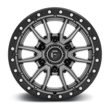 Fuel Rebel Matte Gunmetal Black Bead Ring Wheel (D680) | Dirty Garage
