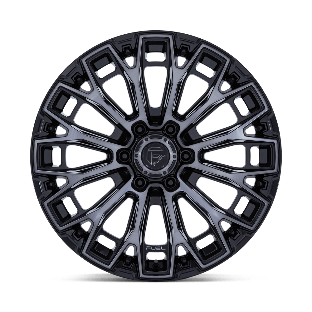 Fuel Trax Gloss Black w/ Machined Dark Tint Face Wheel (FC882) | Dirty Garage