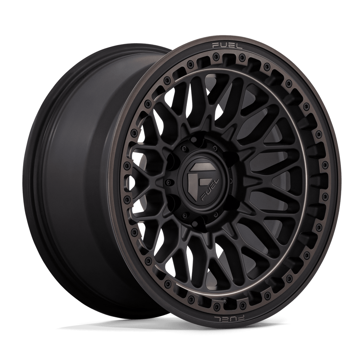 Fuel Trigger Matte Black Double Dark Tint Wheel (D759) | Dirty Garage