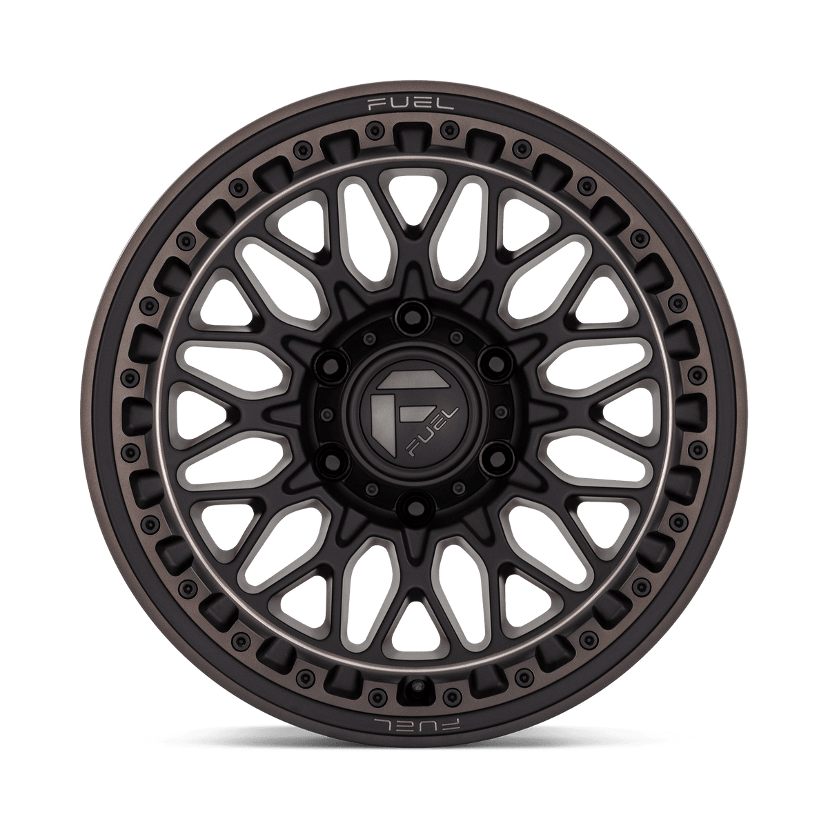 Fuel Trigger Matte Black Double Dark Tint Wheel (D759) | Dirty Garage