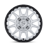 Fuel Piston UTV Hyper Silver Machined w/ Matte Black Lip Wheel (FV866) | Dirty Garage