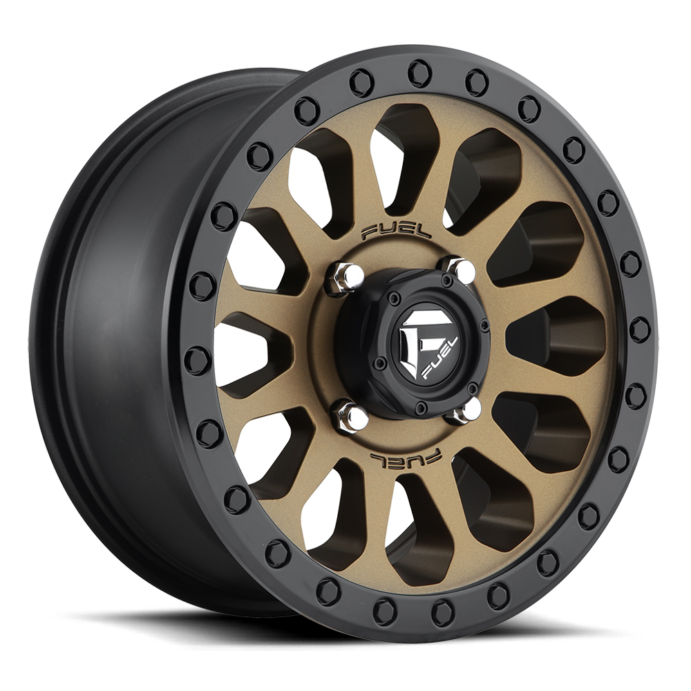 Fuel Vector Matte Bronze Black Bead Ring Wheel (D600) | Dirty Garage