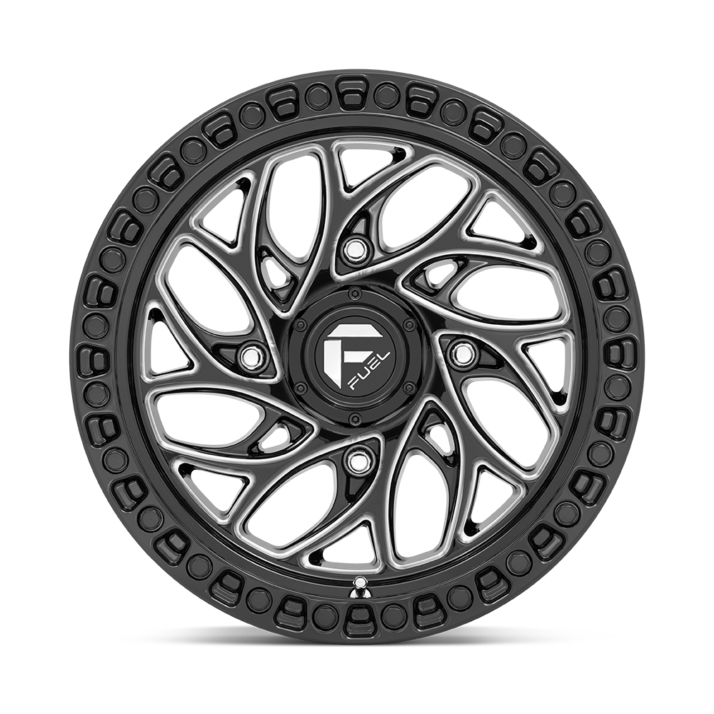 Fuel Runner UTV Gloss Black Milled Wheel (D741) | Dirty Garage