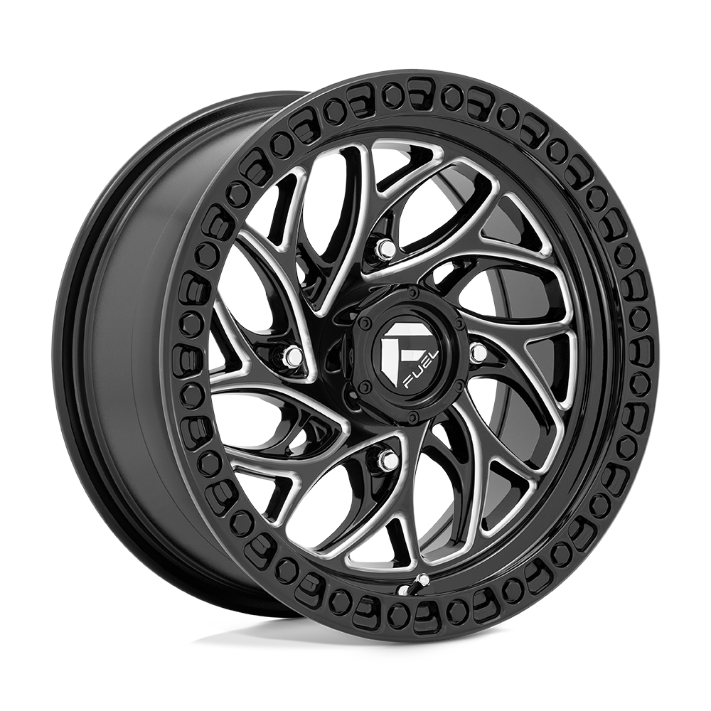 Fuel Runner UTV Gloss Black Milled Wheel (D741) | Dirty Garage