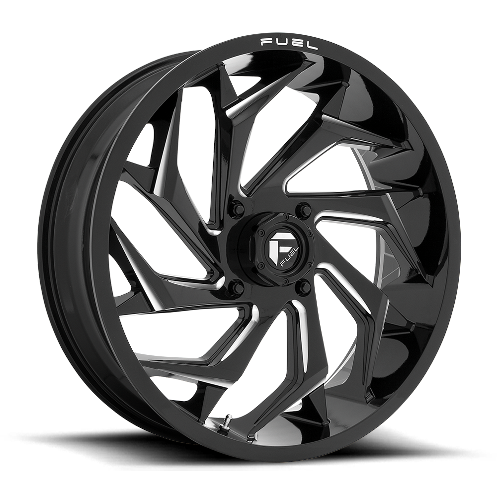 Fuel Reaction UTV Gloss Black Milled Wheel (D753) | Dirty Garage