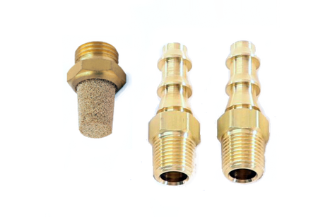 3 Port Boost Control Solenoid Fittings & Breather Filter | Dirty Garage