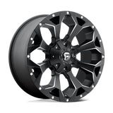 Fuel Assault Matte Black Milled Wheel (D546) | Dirty Garage