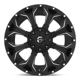 Fuel Assault Matte Black Milled Wheel (D546) | Dirty Garage
