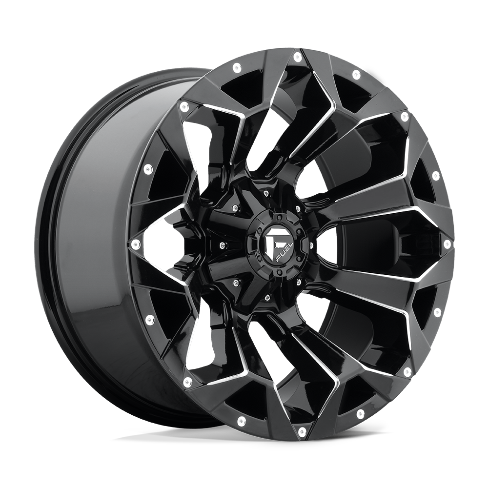 Fuel Assault Gloss Black Milled Wheel (D576) | Dirty Garage