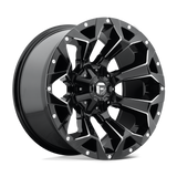 Fuel Assault Gloss Black Milled Wheel (D576) | Dirty Garage