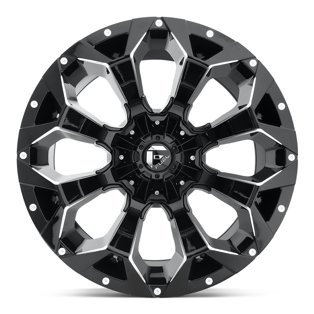 Fuel Assault Gloss Black Milled Wheel (D576) | Dirty Garage