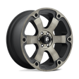 Fuel Beast Matte Black Double Dark Tint Wheel (D564) | Dirty Garage
