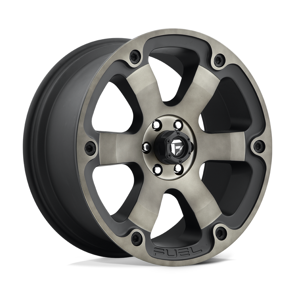 Fuel Beast Matte Black Double Dark Tint Wheel (D564) | Dirty Garage